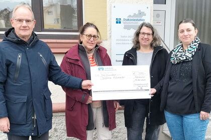 Spendenübergabe
